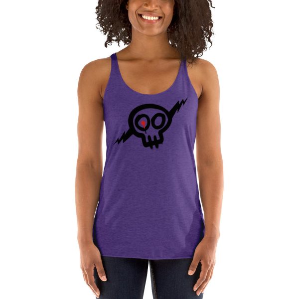 Skully - Women's Racerback Tank - Image 6