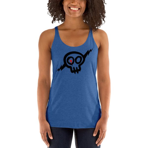 Skully - Women's Racerback Tank - Image 4